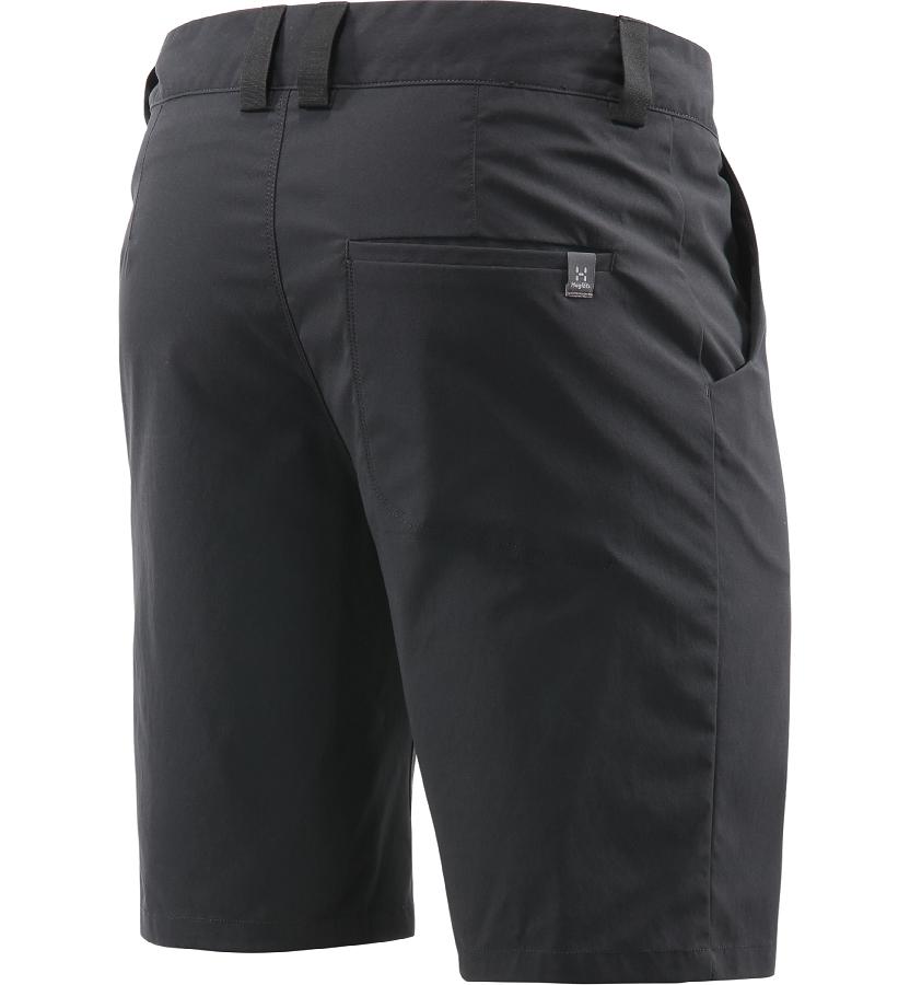 Haglöfs Mens Mid Solid Shorts Black New Zealand 83402WTSH